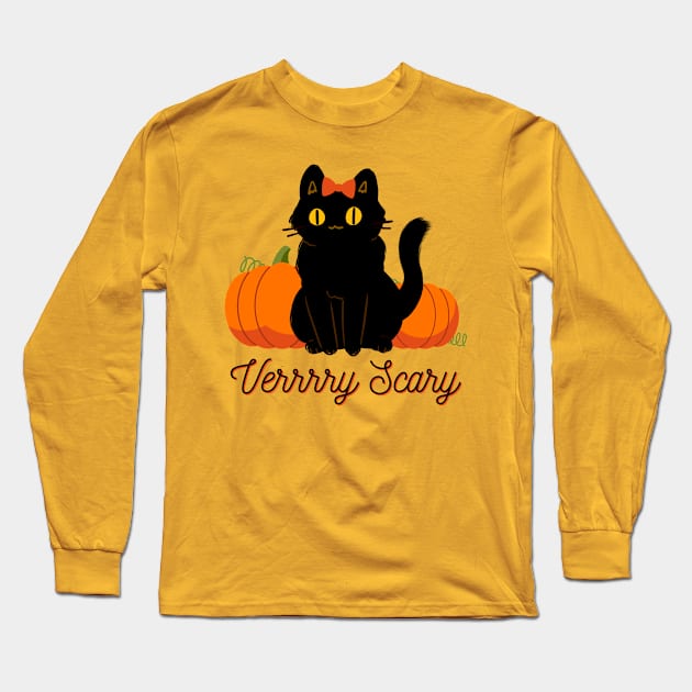 Verrrry Scary Long Sleeve T-Shirt by MultiversiTee